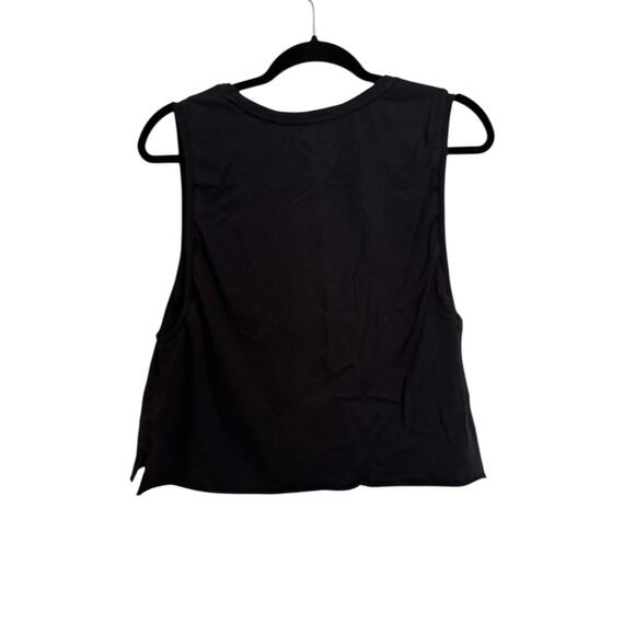 Hurley x Pendleton Tank Top Womens Large Muscle Cropped Black Striped Print - Picture 2 of 4